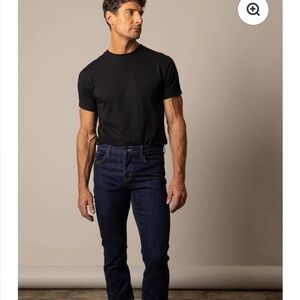 Kimes Ranch Men's Deep Blue Slim Jeans